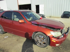 2001 LEXUS IS300 ORANGE 3.0L AT Z16555